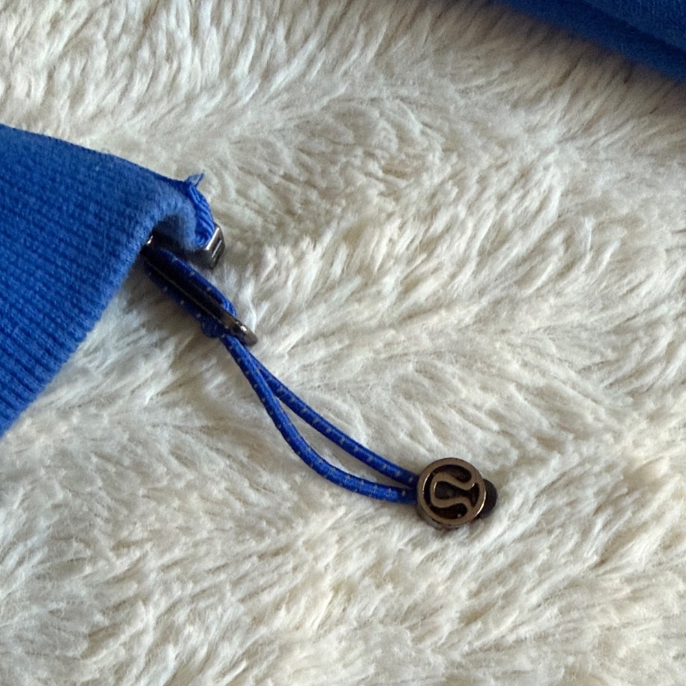 Lululemon Athletica Blue Fleece Jacket size 10 - Picture 2 of 9
